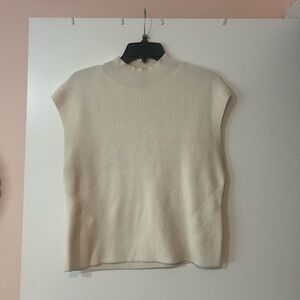 Express Ivory Knit Top